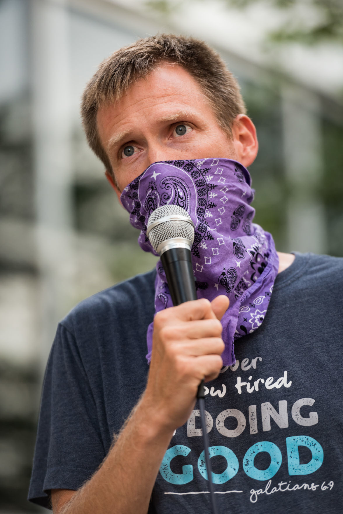 John Neville Protest